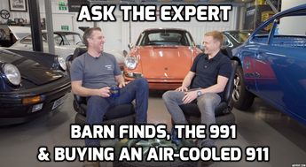 That Nine Eleven Guy (@lee_sibs) talks to Alan about Barn Finds, the 991 and buying an air cooled 911